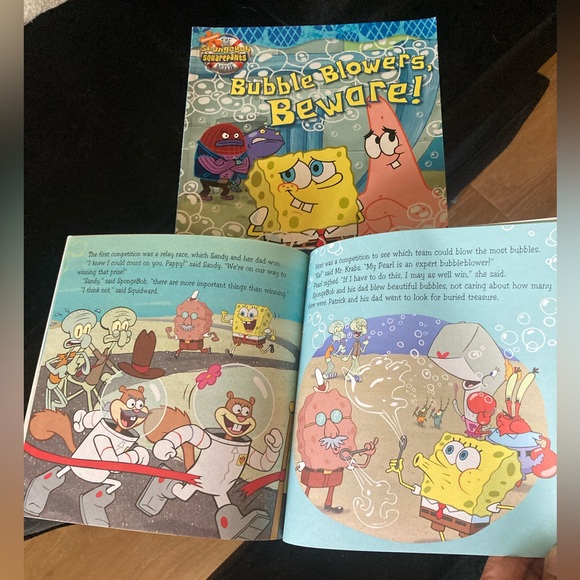 SpongeBob SquarePants paperback books 2 - Picture 3 of 4